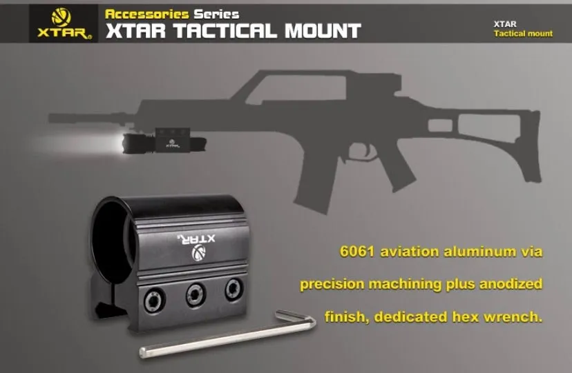 XTAR TZ20 Tactical Flashlight Weapon Mount