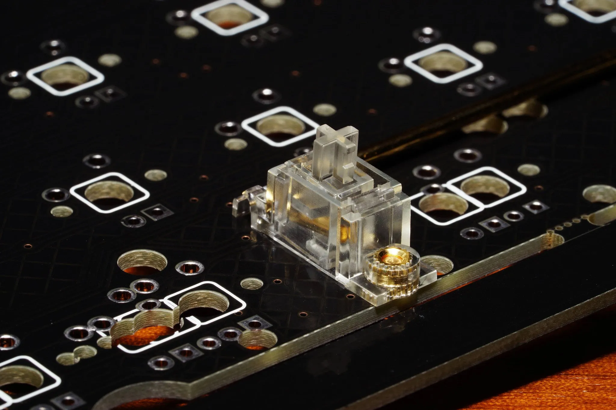Zeal® Transparent Gold Plated Screw-in Stabilizers V2