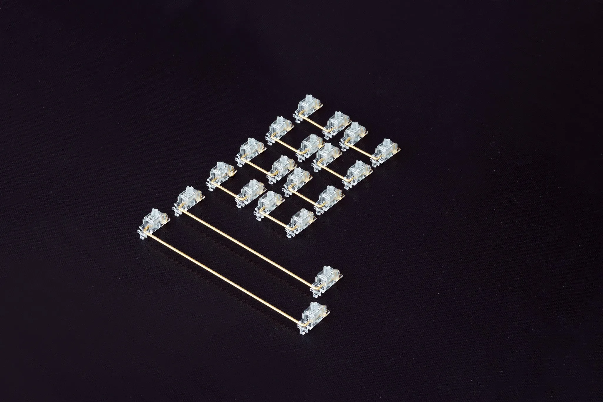 Zeal® Transparent Gold Plated Screw-in Stabilizers V2