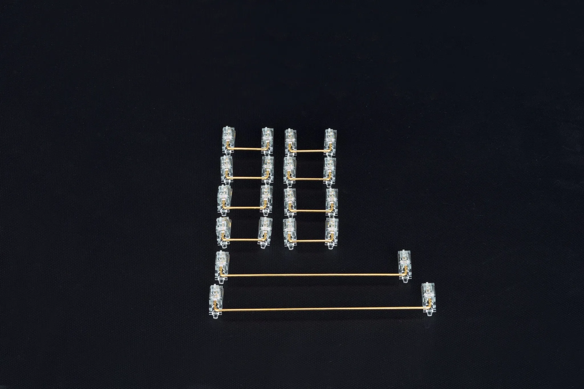 Zeal® Transparent Gold Plated Screw-in Stabilizers V2