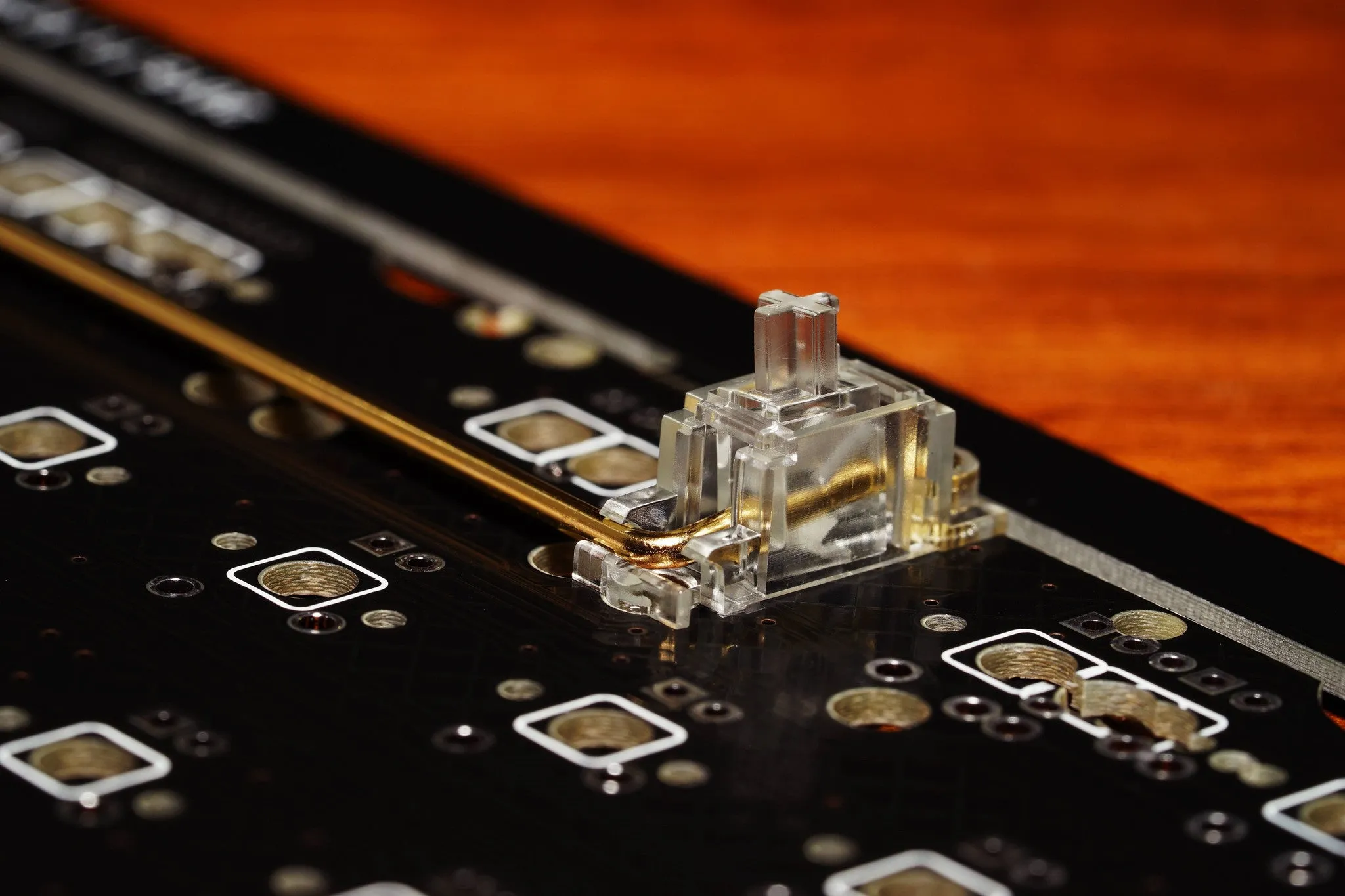 Zeal® Transparent Gold Plated Screw-in Stabilizers V2